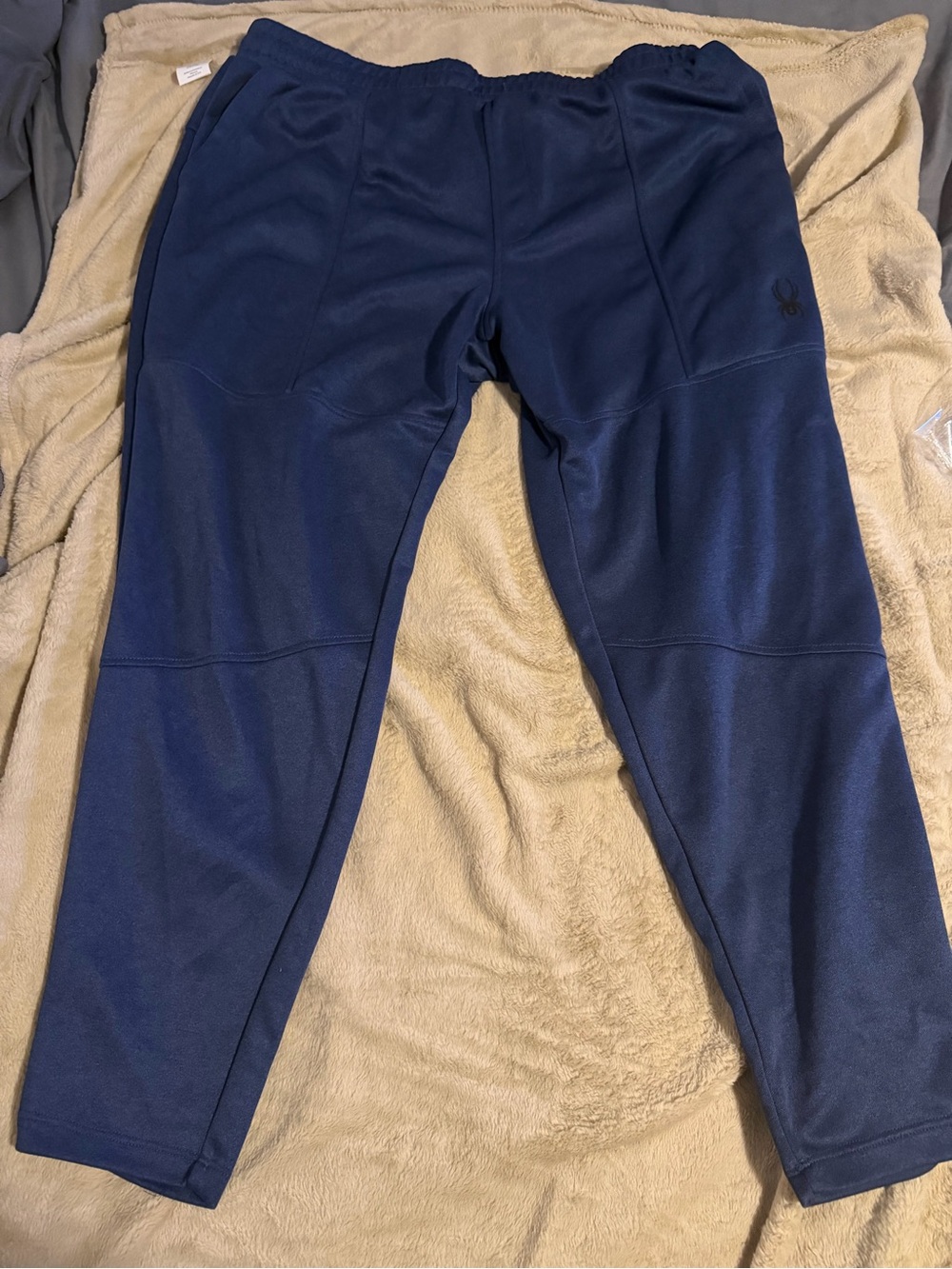 Spyder Active Men’s Navy Performance Athletic Pants ProWeb XL Jogger